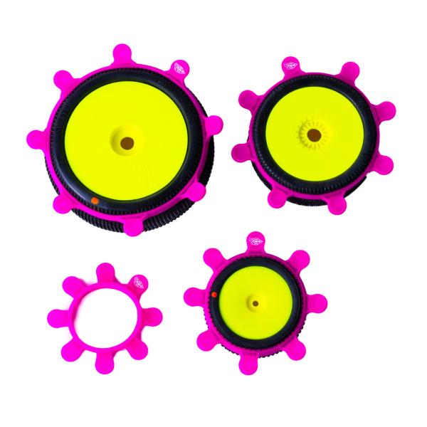 RC-Project Tire Gluing Rubber Bands Pink (4)